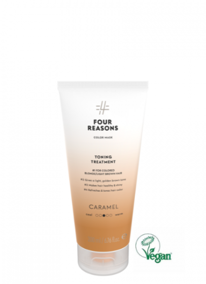 Four Reasons Color Mask Hair Toning Treatment Caramel 200ml